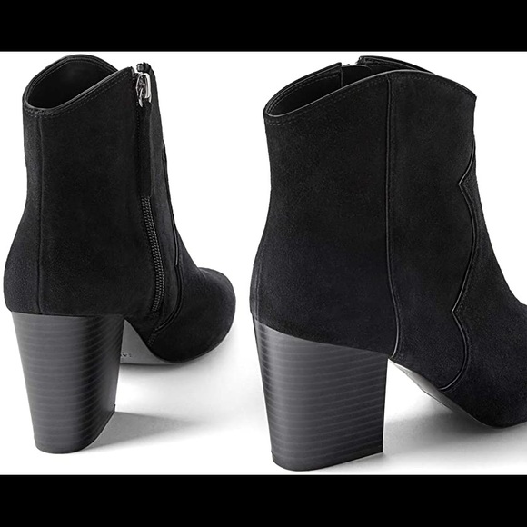 Zara black suede dickies Isabel marant style - Picture 2 of 9